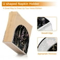thumbnail image 5 of Yayeee Napkin Holder for Table Set of 2 Kitchen Paper Tissue Organization, Dark Flowers Pattern, 5 of 8