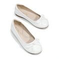 thumbnail image 4 of DREAM PAIRS Girls’ Dress Ballet Flats, Slip-On Shoes with Bow for Weddings, School, Parties, and Birthdays, 4 of 6