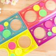 MageCrux 1 Pcs Spirograph Geometric Ruler Drafting Tools Stationery Drawing Toys Set