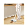 thumbnail image 4 of White Cordless Electric Mop 150rpm Electric Spin Mop For Hardwood Tile Floor 4 Pads 60Min Runtime 2000mAh Power Mop Lightweight Adjustable Lever, 4 of 11