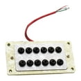 thumbnail image 1 of MERIGLARE Guitare Électrique Humbucker Pickup Compact Facile à Installer Remplace Pièce de Rechange Cou, 1 of 9