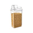 thumbnail image 1 of Taza medidora sellada Cubo de arroz de 2300 ml Cubo de comida para perros y gatos sellado para el hogar Caja de arroz a prueba de insectos a prueba de humedad Cubo de almacenamient, 1 of 14
