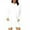White, variant on BSDJILFG Sweatshirt Dress for Women Solid Color Plus Size T-Shirt Women Long Sleeve Pocket Pullover Hoodie Dress Waist Sweatshirt Tops Loungewear ,S-3XL