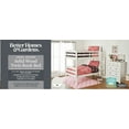 Better Homes & Gardens Leighton Solid Wood TwinoverTwin Convertible