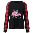 thumbnail image 1 of Puntoco Camiseta Suelta Estampada de Invierno para Mujer Blusa de Manga Larga Cuello Redondo Tops Casuales Puntoco Puntoco-8094, 1 of 3