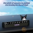 Sanrio Car Parking Sign Hidden Temporary Moving License Plate Cute