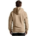 thumbnail image 6 of ZCFZJW Tactical Hoodies for Men - Military Fleece Lined Cargo Sweatshirt Quarter Zip Pullover Hoodie Workout Gym Mens Fashion Outfit Clothes Khaki XXL, 6 of 7
