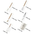 thumbnail image 4 of Silicone Cooking Utensils Set - 14 Piece Silicone Kitchen Utensils for Cooking Wooden Handles, 446°F Heat Resistant Kitchen Utensil Spatula Sets w Holder, Gadgets for Non-Stick Cookware BPA FREE, 4 of 6