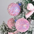 thumbnail image 4 of Christmas Ball Set Hanging Ornaments - Festive Xmas Tree Decorations, Colorful Bauble Mood Accessories for Home Party Mantel Wreath, Shatterproof Holiday Decor Set, 4 of 7