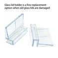 thumbnail image 2 of Fishtank Glass Cover Holder Portable Professional Detachable Reusable Transparent Shop Aquarium Support Clips Accessories 10MM, 2 of 9