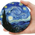 thumbnail image 4 of Coasters for Drinks Van Gogh Art Ceramic Coasters - Use 2 Famous Van Gogh Paintings, Unique Housewarming Gifts for New Home D rative, 4 of 5