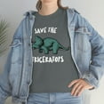 thumbnail image 3 of Save the Triceratops - Dinosaur T-Shirt, 3 of 3