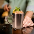 thumbnail image 2 of Miangastore Tasse en Acier Inoxydable Moscou Mule Chopes à Bière Tasse à Café Tasse à Lait Vaisselle de Boisson, 2 of 8
