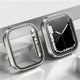 thumbnail image 4 of Vidrio + cubierta para la serie de estuches de Apple Watch 8 7 6 5 4 se 44 mm 40 mm 41 mm 45 mm Protector de pantalla de borde recto Accesorios para Apple Watch, 4 of 5