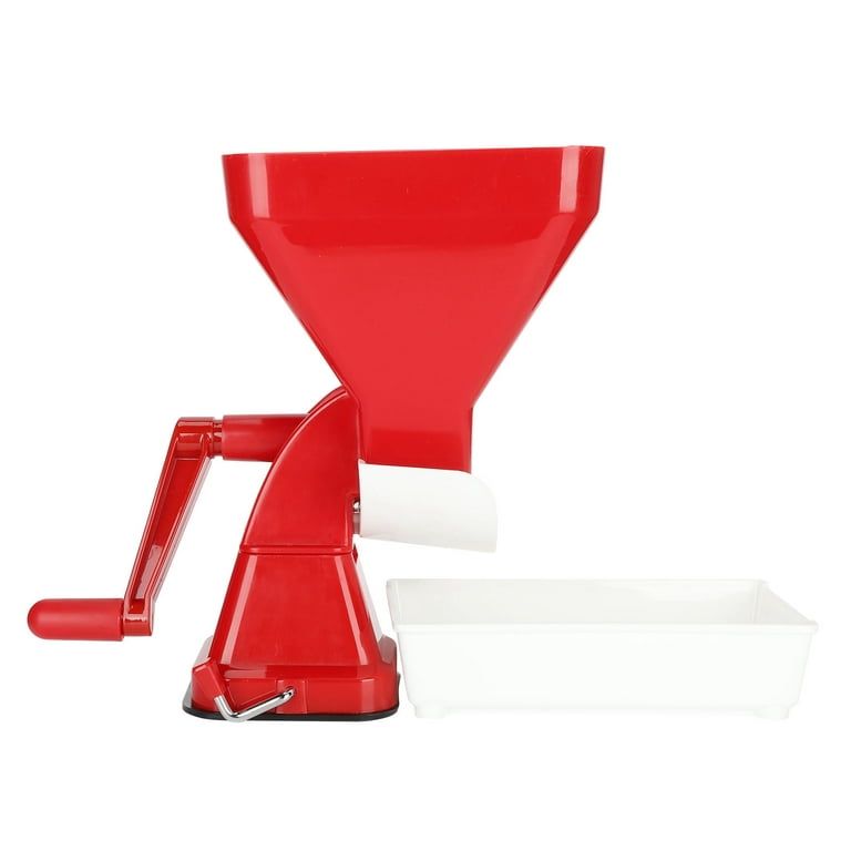 Red foodd Strainer Fruit Vegetables Tool Manual Tomato Press