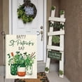 thumbnail image 4 of BOBOMOTI St Patricks Day Decorations Shamrocks Garden Flag for Irish Holiday Party Outdoor Decor 12x18 Inch Double Sided, 4 of 6