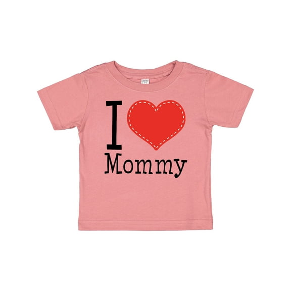 Inktastic I Love Mommy Heart Boys or Girls Baby T-Shirt