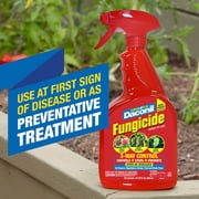 Garden Tech Daconil Fungicide 3-Way Control, Ready-to-Use Spray, 32 Fluid Ounce, 1 Spray Bottle