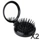 thumbnail image 1 of 2x Peine Plegable para Desenredar El Cabello, Mini Cojín de Aire para Del Cuero Cabelludo 2 piezas, 1 of 8