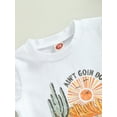 thumbnail image 5 of Hirigin Toddler Baby Girl Western Outfit Cactus Print Short Sleeved T-shirt and Drawstring Shorts 6 12 18 Months 2T 3T Summer Clothes Set, 5 of 8