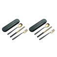 thumbnail image 2 of Utensilios de cocina de acero inoxidable 304 Cateissary cuchara tenedor Palillos con caja Tipo 2, 2 of 6