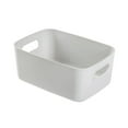 thumbnail image 2 of Handle Desktop Baskets Desktop Baskets Organizer Bin Cosmetic Storage Box Desktop Sundries Organizer Household Kitchen Storage Container Desktop Storage Basket PP Cosmetic Storages, 2 of 2