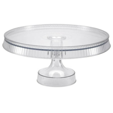 

Premium Extra Heavyweight Clear Cake Plastic Stands 10.5