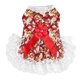 thumbnail image 3 of Vestido para Perro,Vestido para Mascotas Vestido Lindo De Moda con Estampado Floral para Mascotas Vestido De Princesa para Perros Artesanía Superior Jadeshay A, 3 of 8