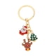thumbnail image 3 of Llavero navideño, llavero de coche, accesorios para llaveros, bonitos dijes para monedero, Navidad con ciervos, 3 of 9