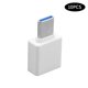 thumbnail image 2 of Inteprter 10 Uds. Adaptador de Cable USB 3,0 tipo C OTG tipo C convertidor de USB-C OTG para ratón teclado USB disco Flash Teléfono y Comunicación Blanco 10 piezas, 2 of 6