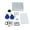 Gray, variant on Invisible Electronic Cabinet Lock, Hidden Lock for Wooden Drawers & Cupboards – Keyless Entry with Cards & Keyfobs, Low Battery Alarm (Black, Gray, White)