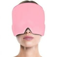 thumbnail image 1 of Gorro para aliviar el dolor de cabeza y la migraña, capucha multiusos extensible para compresas en frío, 1 of 3
