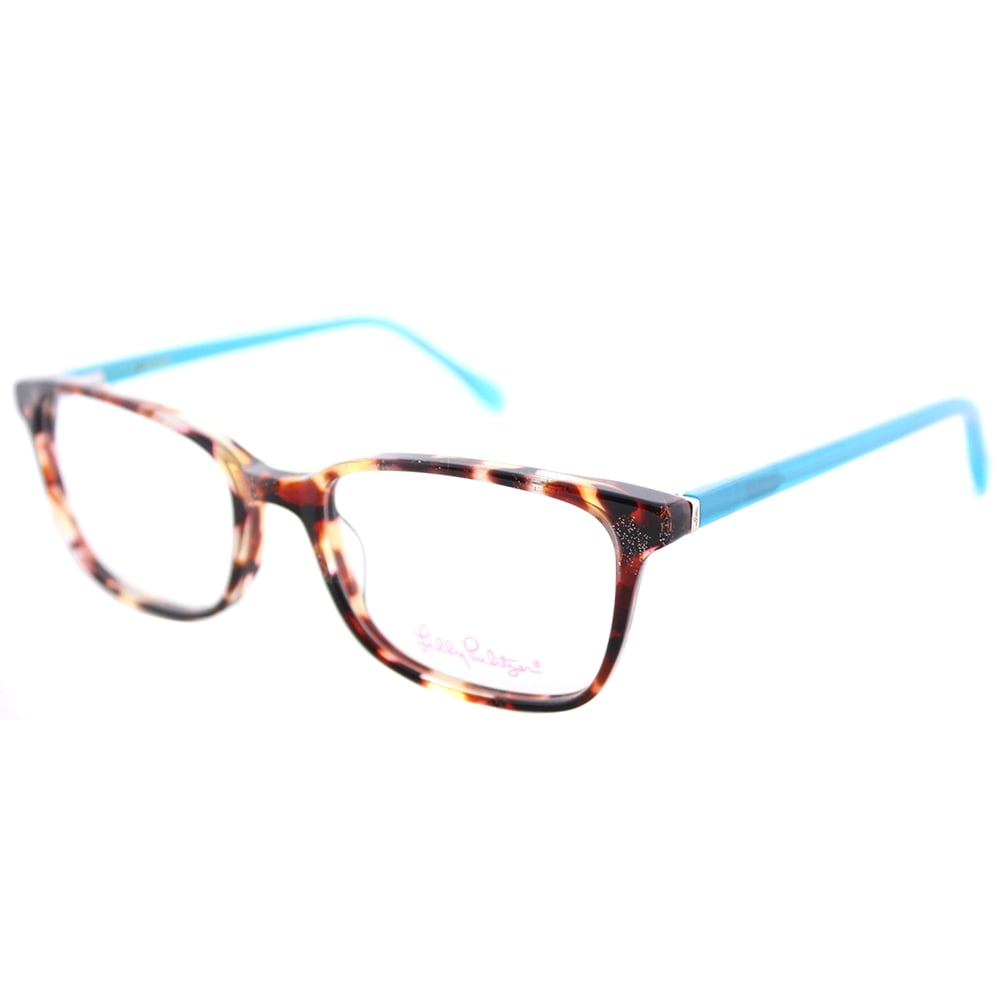 Lilly Pulitzer Lp Witherbee To 51mm Womens Rectangle Reading Glasses Polycarbonate Lens