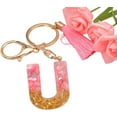 thumbnail image 1 of Letter Keychain,26 Letters A-Z Decorative Letter Keychain,Name Keychain for Women Girls Men Teenager Gift, 1 of 6