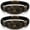 B, variant on DD-214 Veteran Honor Bracelet, Earned Not Given Braided Cuff Bangle, Antique USA Flag Eagle Wristband, Military Memorial Keepsake Gift for Retired Service Members Men Dad Grandpa(1pcs)