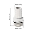 thumbnail image 2 of Conector de tubo con espiga recta Uxcell, rosca macho, plástico POM, 20mm a G3/4 2, 2 of 6