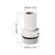 thumbnail image 2 of Conector de tubo con espiga recta Uxcell, rosca macho, plástico POM, 20mm a G3/4 2, 2 of 6