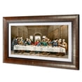 thumbnail image 7 of DecorArts -The Last Supper, Leonardo da Vinci Classic Art Reproductions. Giclee Print& Museum Quality Framed Art for Wall Decor. 30x16", Framed size: 36x22", 7 of 7