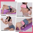 thumbnail image 4 of Cinturón de Empuje de Cadera Acolchado Antideslizante Mejora la Inclinación Pélvica Cinturón de Empuje de Cadera con Mancuernas para Entrenamientos de Gimnasio con Hebilla ANGGREK Otros, 4 of 8