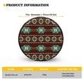 thumbnail image 5 of Yuyamidu Aztec Ethnic Gemoetric Spare Tire Cover for RV Trailer Camper Brown Wheel Protectors Cover for Truck SUV Travel Camping Outdoor, 5 of 5