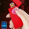 thumbnail image 6 of IMossad Smart Fingerprint Sensor Lighter Flameless Windproof Lighter Double Side Cigarette Ignition Lighter USB Rechargeable Lighter Best Gift for Your Boyfriend, Family, Your Father, 6 of 6