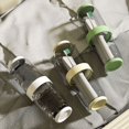 thumbnail image 4 of 1 estuche portátil para cepillos de dientes y pasta de dientes, estuche de viaje, estuche para cepillos de dientes, para viajes, campamentos, negocios al aire libre y baño, 4 of 5