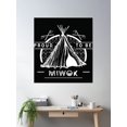 thumbnail image 2 of Native American - Proud To Be Miwok Poster Wall Art, Modern Wall Decor For Living Room Bedroom, 12x18 UNFRAMED, 2 of 3