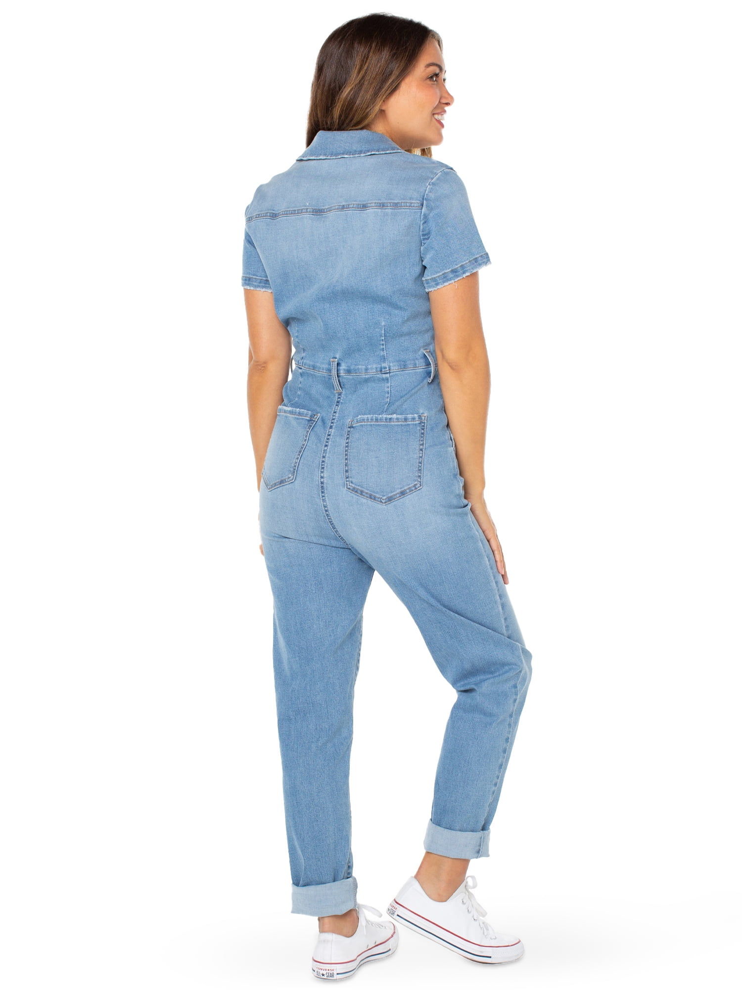 Celebrity Pink Women's Juniors Slim Fit Boilersuit