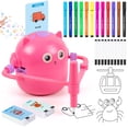 thumbnail image 1 of Robot de dibujo TREEFIA Interactive Educational Kids Pink, 1 of 9