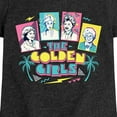 thumbnail image 3 of Golden Girls - Retro Logo Group - Toddler And Youth Girls Short Sleeve Graphic T-Shirt, 3 of 5