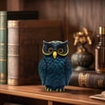 thumbnail image 4 of Minimalist Desktop Ornament, Resin Owl Statue Decorative Owl Figurine Elegant H, Resin Figurine, Resin Statue, Durable Decor., 4 of 6