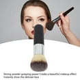 thumbnail image 4 of Brocha De Maquillaje En Polvo Suelto, Brocha Para Fijar Maquillaje, Mate Esponjoso, Fácil Limpieza, Cabello Para Uso En Salón, 4 of 7