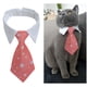 thumbnail image 2 of RKSTN Dog Collar Cw11 Pet Tie Bowtie Dog Tie Stripe Collar Scarf Fake Collar Drool Towel Bow Pink, 2 of 3
