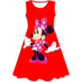 thumbnail image 1 of Disney Minnie Mickey Mouse 3D estampado niñas vestido verano Minnie Mickey vestido Mickey Mouse fiesta princesa vestidos playa Outfits12M Gao Jinjia LED, 1 of 2